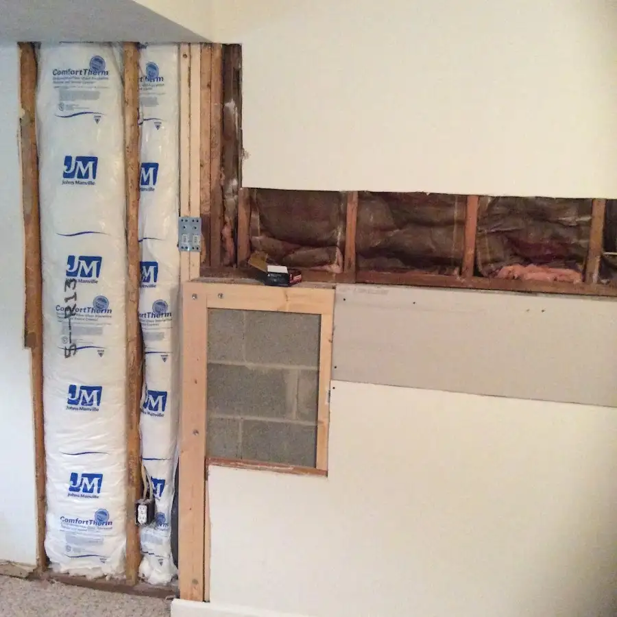 Wall insulation replacement during Structural Drying in St. Louis